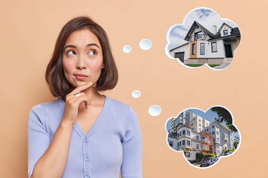 beli rumah atau apartemen